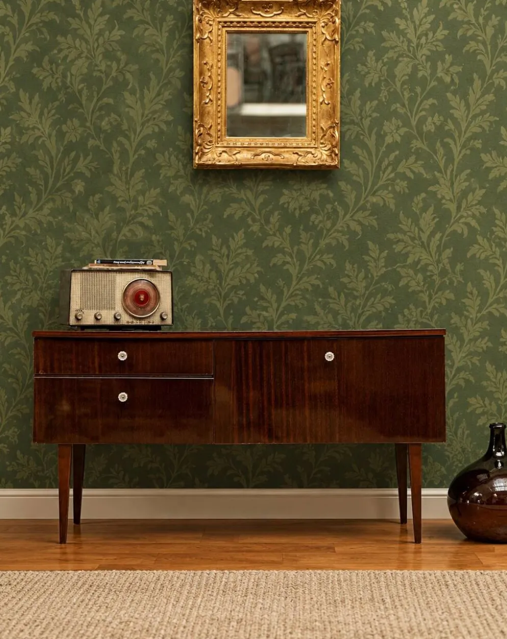 Meuble TV / enfilade vintage look scandinave