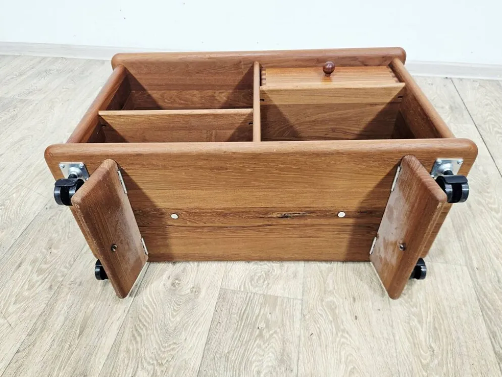 Meuble TV/Hi-Fi en teck unique – années 1970.