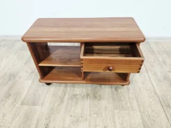 Meuble TV/Hi-Fi en teck unique – années 1970.