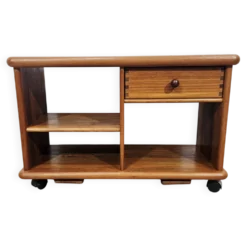 Meuble TV/Hi-Fi en teck unique – années 1970.