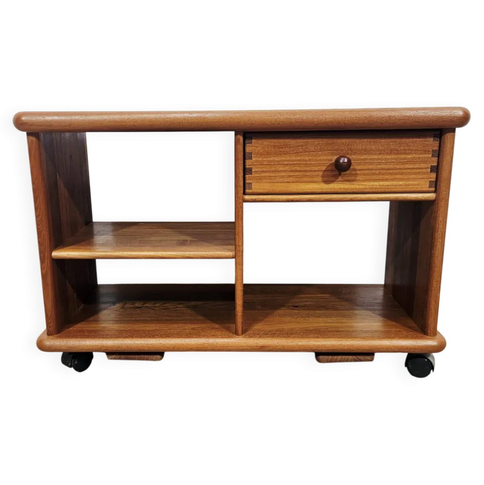Meuble TV/Hi-Fi en teck unique – années 1970.