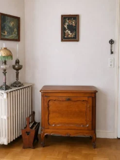 Meuble TV ou bar en merisier massif