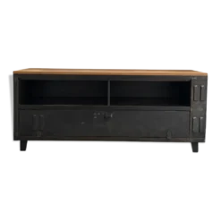 Meuble TV ou rangement en bois et métal