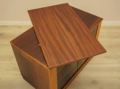 Meuble TV sur roulettes, design danois, années 1980, fabriqué au Danemark