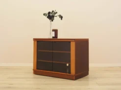 Meuble TV sur roulettes, design danois, années 1980, fabriqué au Danemark