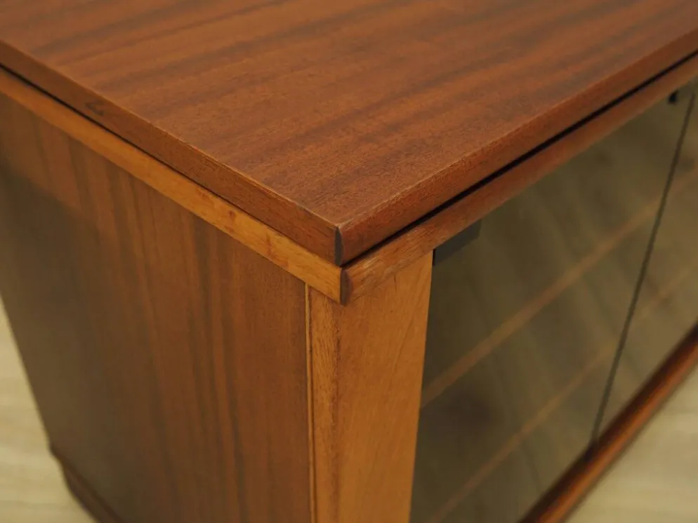 Meuble TV sur roulettes, design danois, années 1980, fabriqué au Danemark