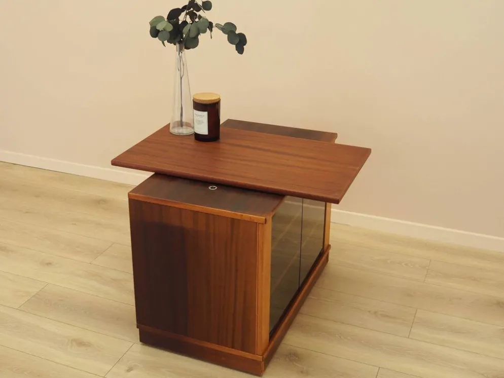 Meuble TV sur roulettes, design danois, années 1980, fabriqué au Danemark