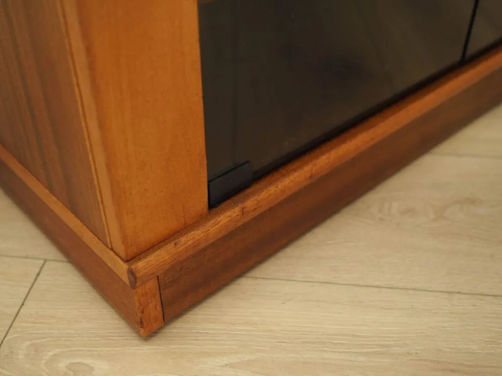 Meuble TV sur roulettes, design danois, années 1980, fabriqué au Danemark