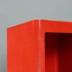 Meuble Valletto Quadro en plastique rouge