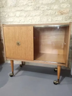 Meuble vitrine années 60