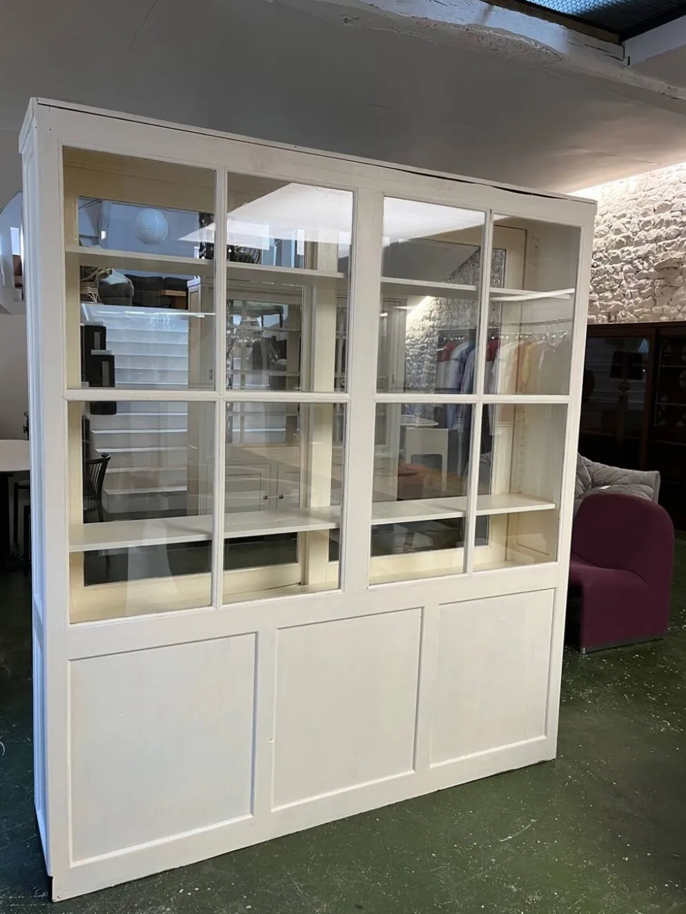 Meuble Vitrine d’atelier 1950