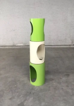 Midc-Cntury Modern Space Age Design Nesting Table Set by Opal, Germany, 1960s, Set of 3
