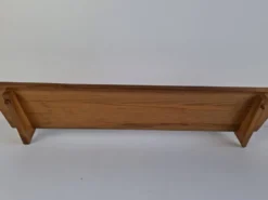 Midcentury Czechoslovak Wooden Wall Shelf, 1960s
