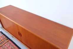 Mid Century Dyrlund Buffet Teck Années 60 Années 70 Rétro Vintage