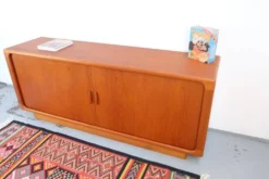 Mid Century Dyrlund Buffet Teck Années 60 Années 70 Rétro Vintage