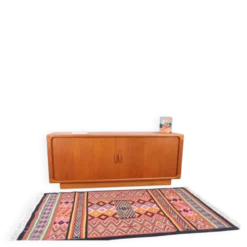 Mid Century Dyrlund Buffet Teck Années 60 Années 70 Rétro Vintage
