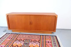 Mid Century Dyrlund Buffet Teck Années 60 Années 70 Rétro Vintage