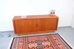 Mid Century Dyrlund Buffet Teck Années 60 Années 70 Rétro Vintage