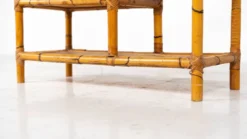 Mid-Century Modern Bamboo Shelve, Italy, 1970s