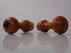 Mid-Century Teak Salt Shaker and Pepper Mill by Zassenhaus, 1960s, Set of 2