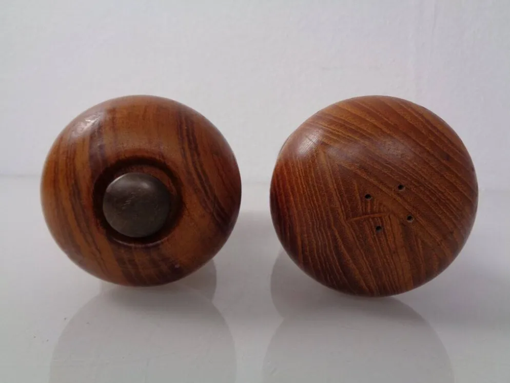 Mid-Century Teak Salt Shaker and Pepper Mill by Zassenhaus, 1960s, Set of 2
