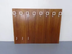 Mid-Century Walnut Wall Unit, 1960s, Set of 8