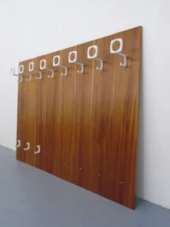 Mid-Century Walnut Wall Unit, 1960s, Set of 8