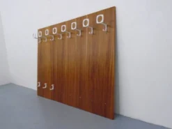 Mid-Century Walnut Wall Unit, 1960s, Set of 8