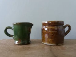 Miniatures en céramique, pot et pichet