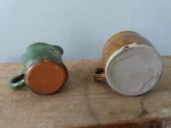 Miniatures en céramique, pot et pichet