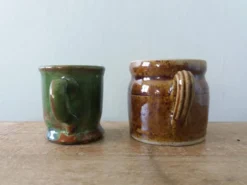 Miniatures en céramique, pot et pichet