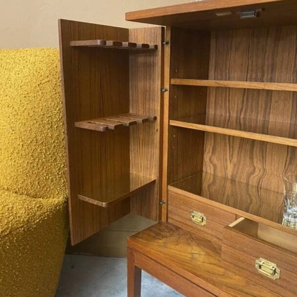 Mini bar, ancien meuble à pipes vintage