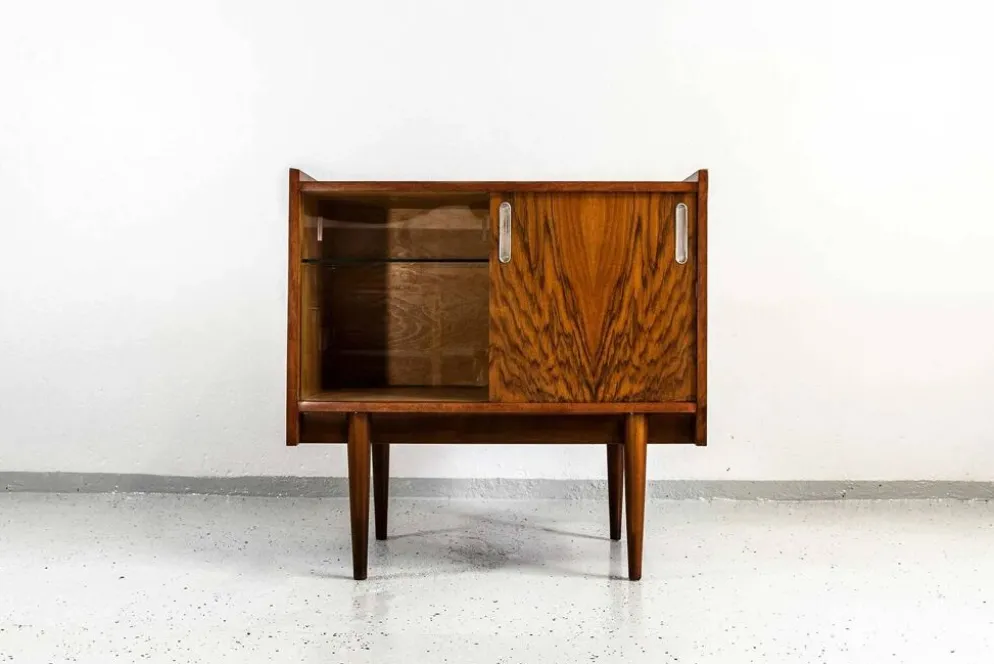 Mini bar vintage par Bytomskie Fabryki Mebli, Pologne, années 1960.