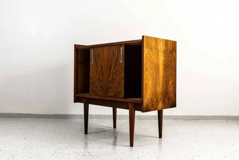 Mini bar vintage par Bytomskie Fabryki Mebli, Pologne, années 1960.