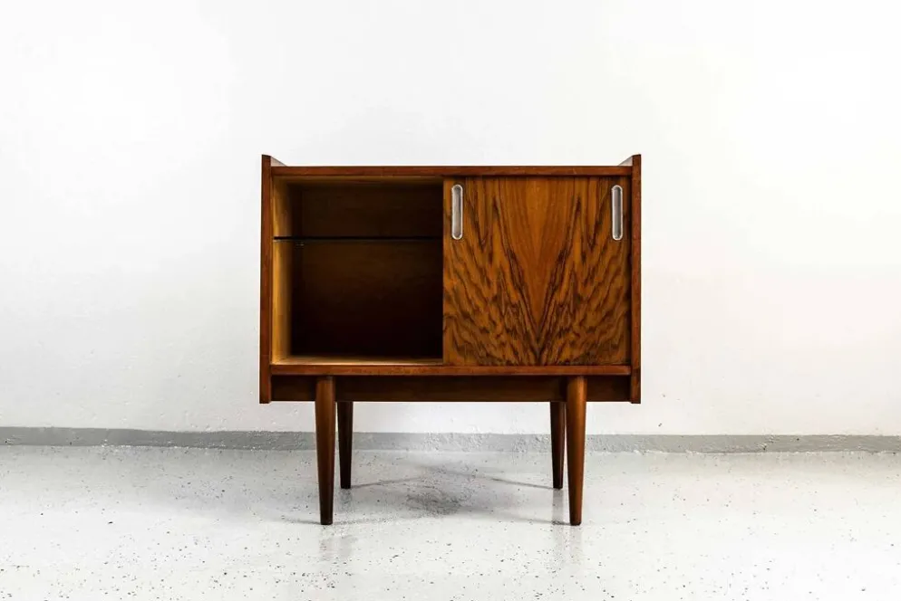 Mini bar vintage par Bytomskie Fabryki Mebli, Pologne, années 1960.