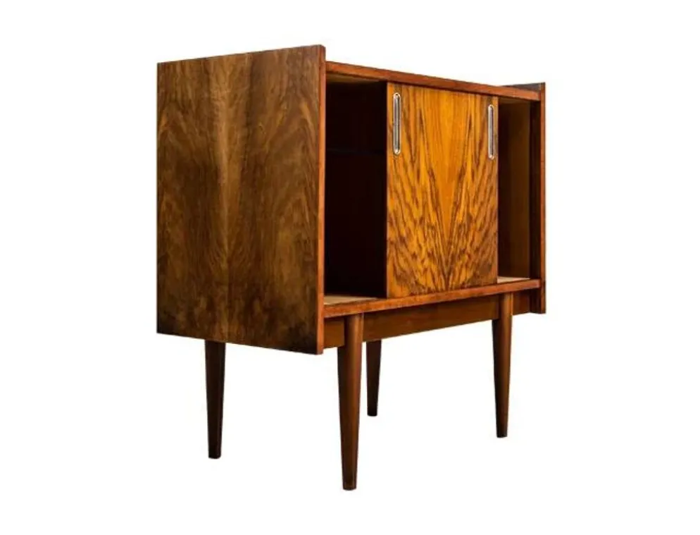 Mini bar vintage par Bytomskie Fabryki Mebli, Pologne, années 1960.