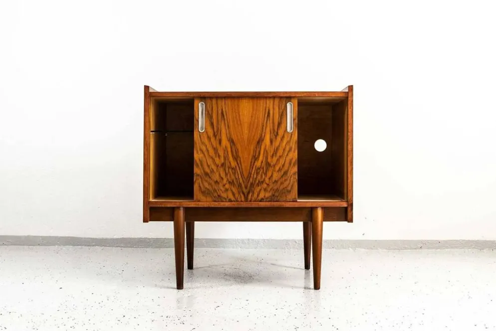 Mini bar vintage par Bytomskie Fabryki Mebli, Pologne, années 1960.