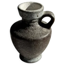 Mini carafe en grès gris H13 D9