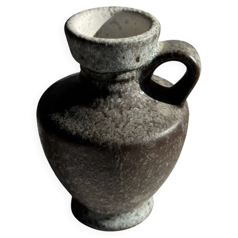 Mini carafe en grès gris H13 D9