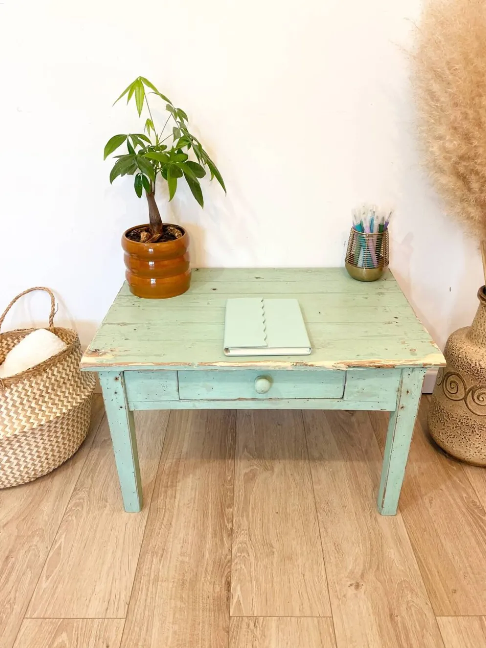 Mini table de ferme - Bureau enfant / Table d'appoint