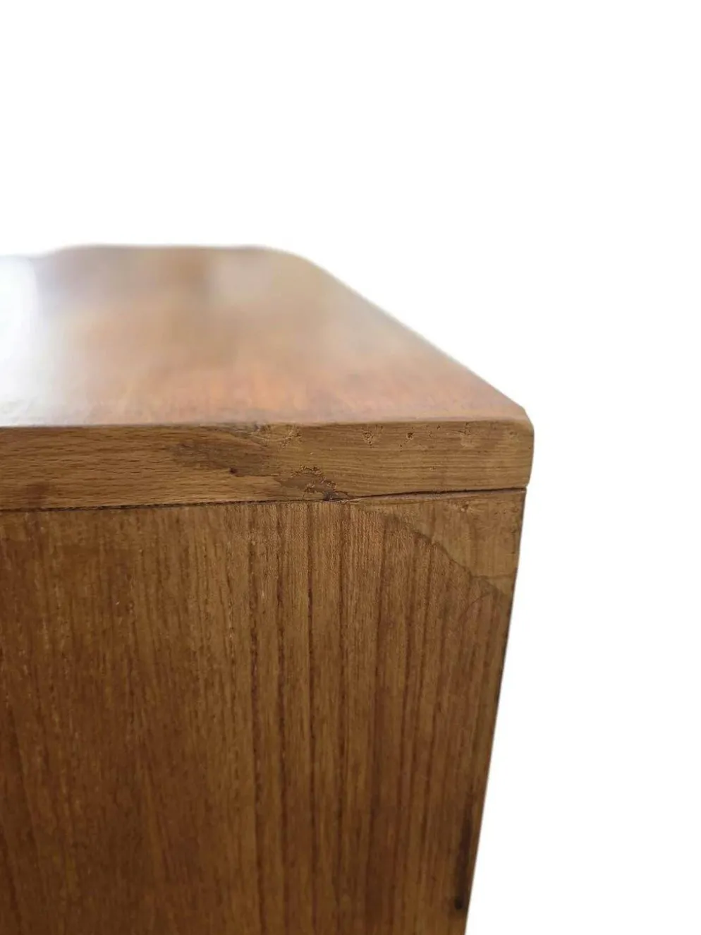 Mini étagère vintage en bois / vitrine / bibliothèque