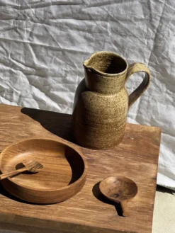 Mini tasse, coupelle ou coquetier en teck H5 D5