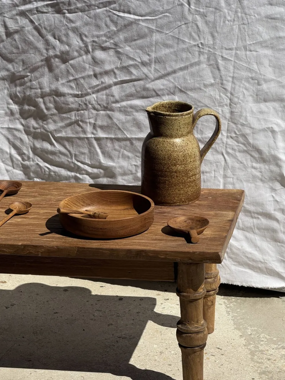 Mini tasse, coupelle ou coquetier en teck H5 D5