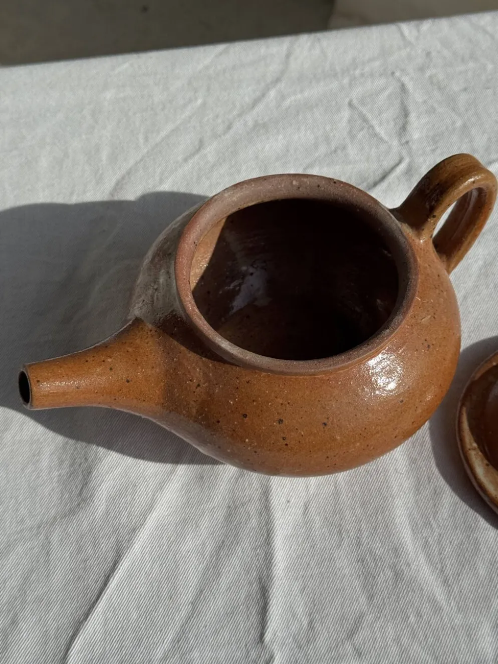 Mini théière en grès H13 D15
