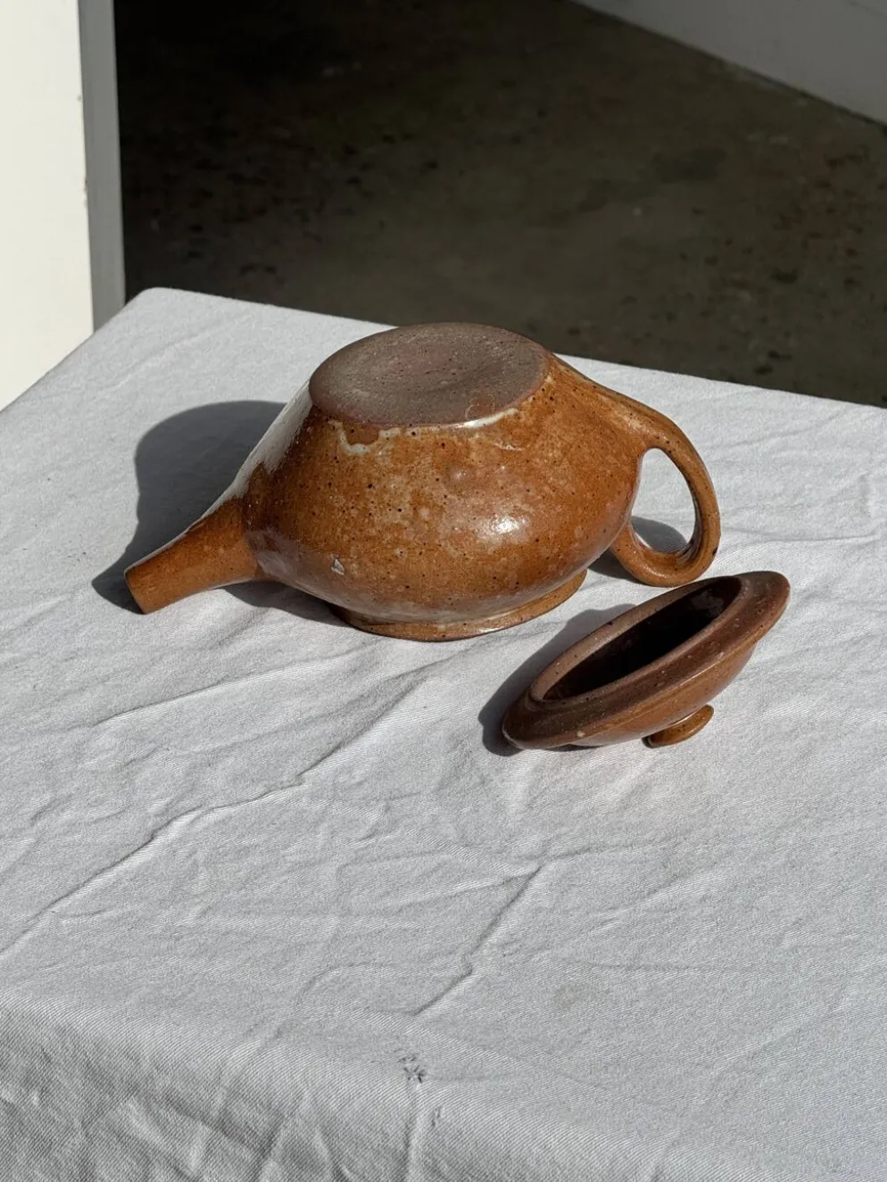 Mini théière en grès H13 D15