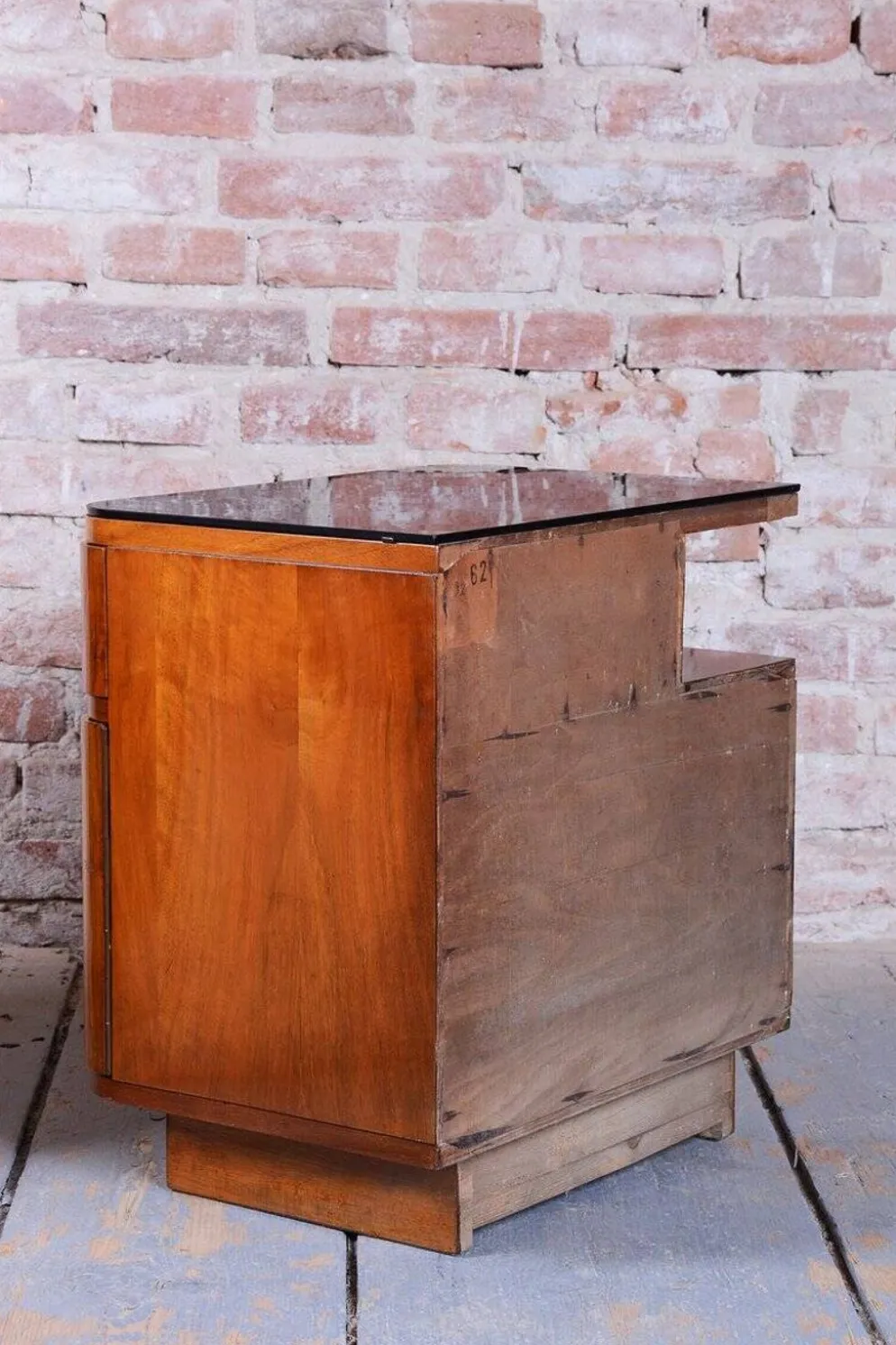 Miroir de dressing Art Déco par J. Halabala pour Up Zavody, République tchèque, années 1940, ensemble de 2