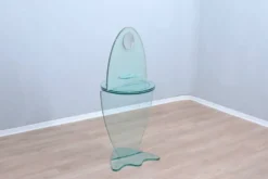 Miroir de maquillage sur pied pivotant vintage des années 1990