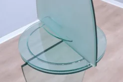 Miroir de maquillage sur pied pivotant vintage des années 1990