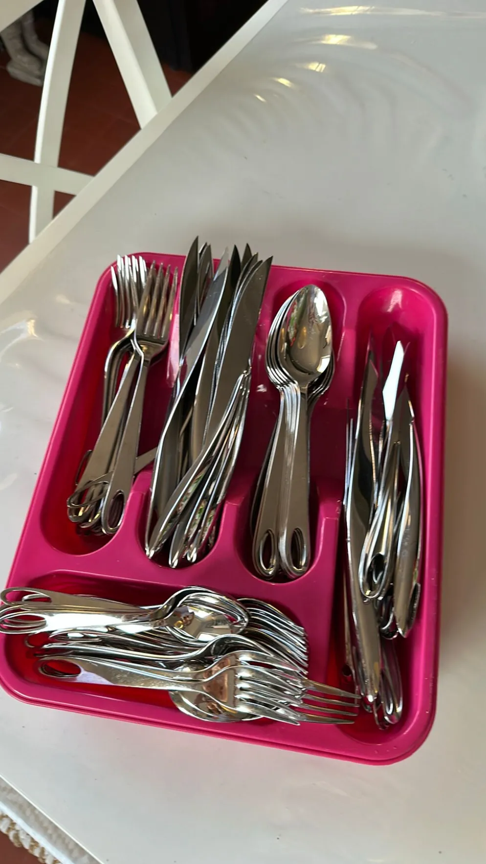 Ménagère complète, comprenant 72 couverts Alessi par Philippe Starck