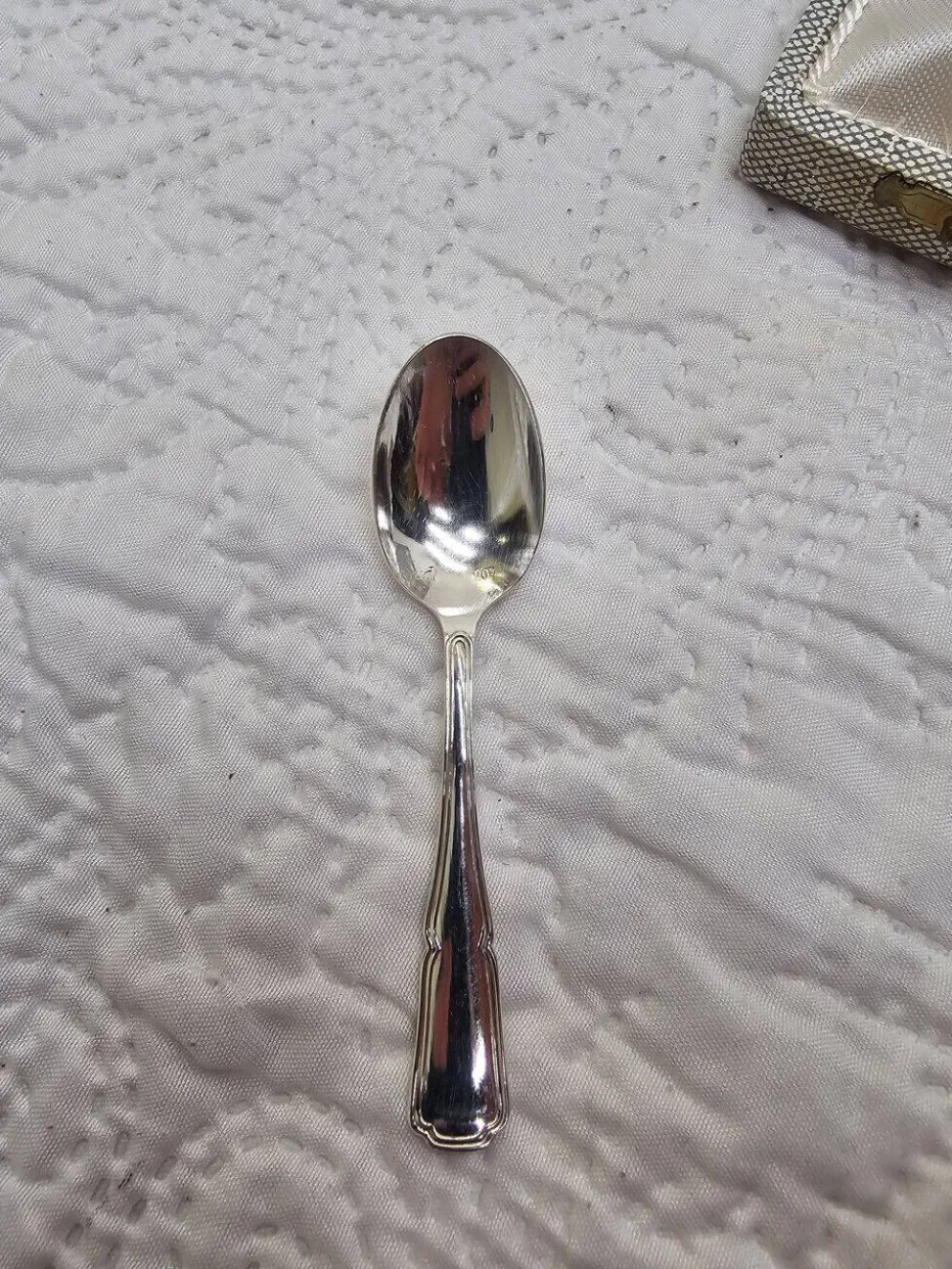 Ménagère 12 cuillères à café en métal argenté